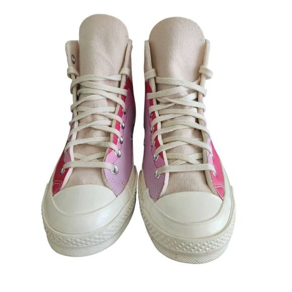 Converse Chuck Taylor Sneakers Womens 9 Mens 7 70 High Thermo Felt Winter White - Picture 4 of 5